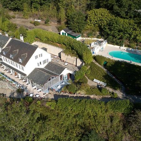 Logis Hotel Le Belle Rive Najac Exterior foto