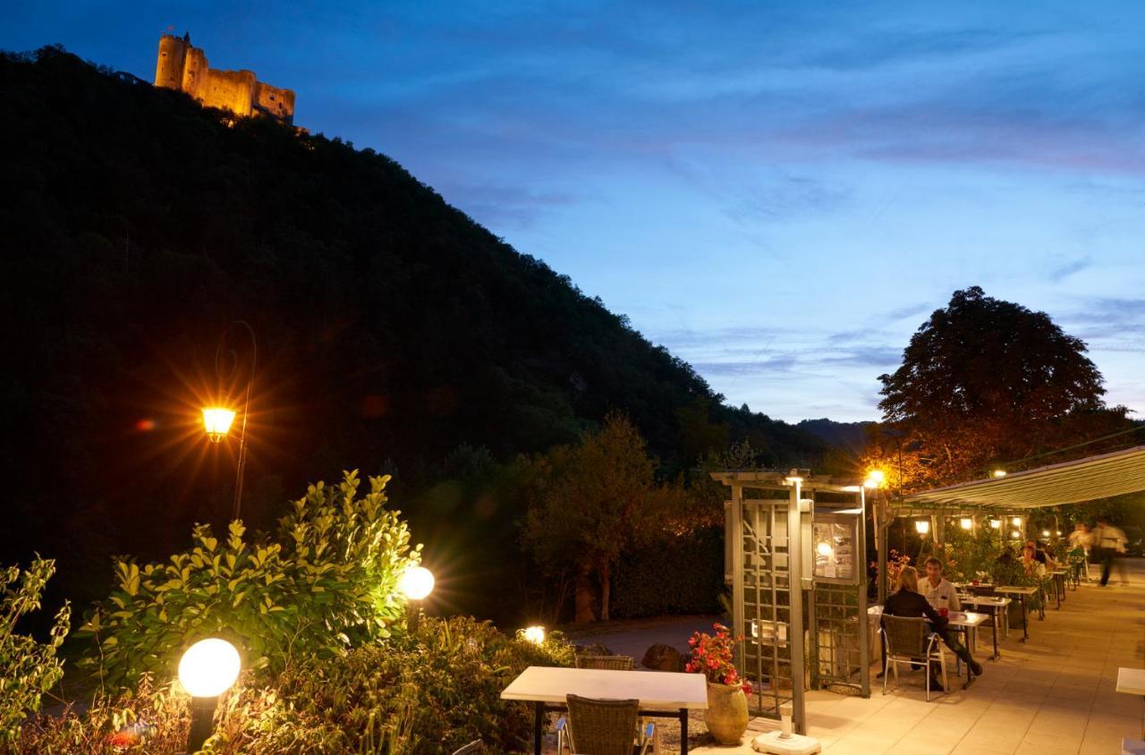 Logis Hotel Le Belle Rive Najac Exterior foto