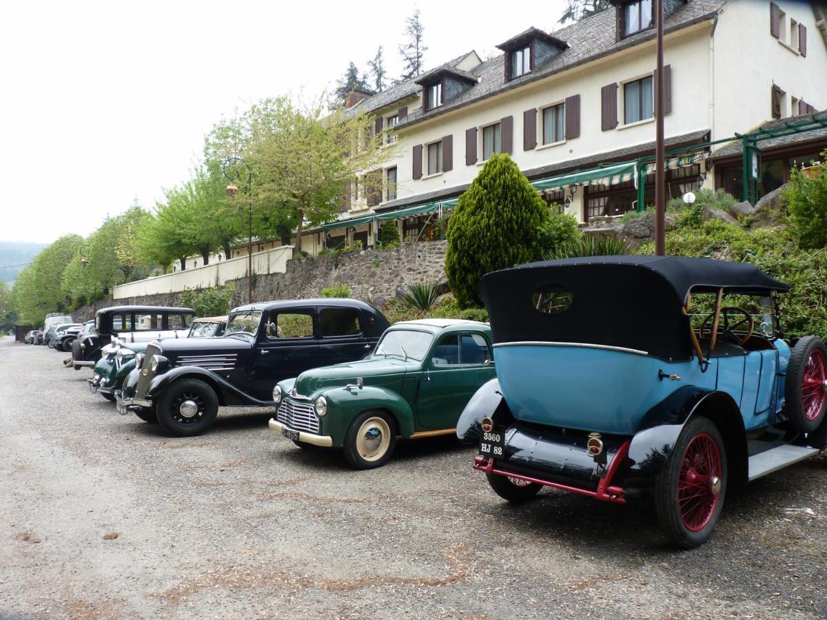 Logis Hotel Le Belle Rive Najac Exterior foto